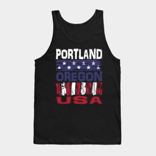 Portland Oregon USA T-Shirt Tank Top